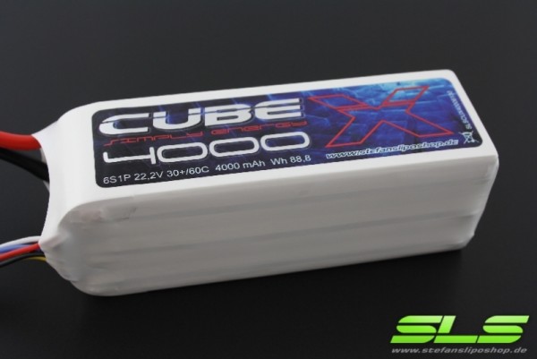SLS X-Cube 11,1V/4000 mAH 30C