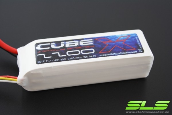 SLS X-Cube 14,8V/2200 mAH 40C