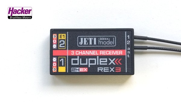 RR3 Duplex 2,4GHz Empfänger A20 Antenne
