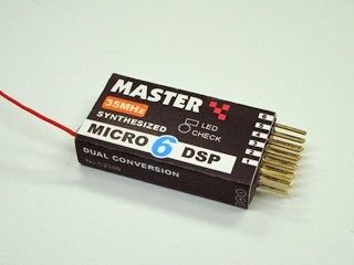 Empfänger Micro 6 DSP Synth 40Mhz