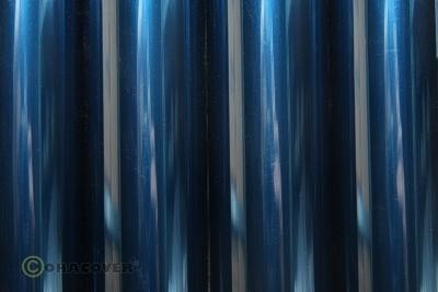 Oracover Bügelfolie light transp. blau 60cm breit 2-meter-Rolle