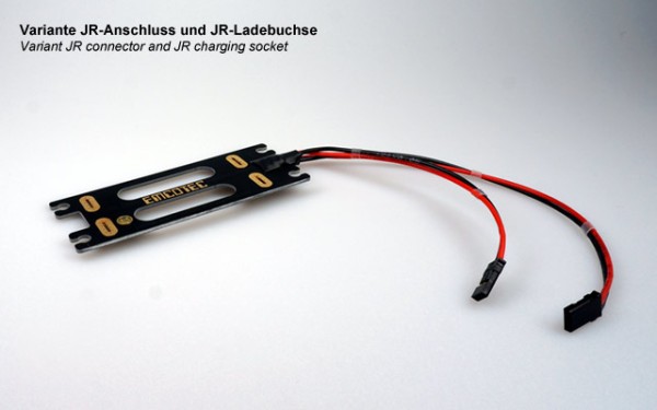 Akku-Lötplatine 2S Compact mit JR-Kabel