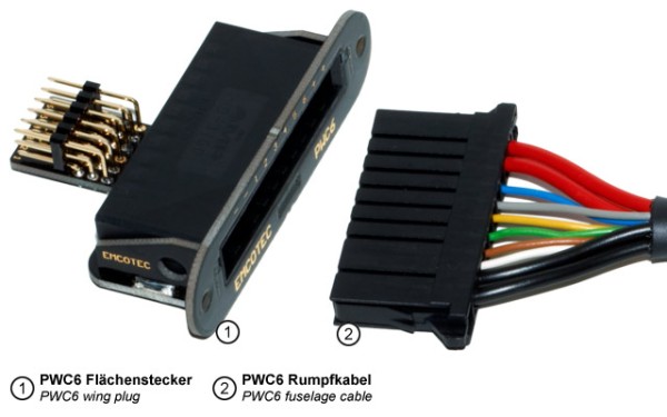 PWC6 PowerWingConnector f. 6 Servos