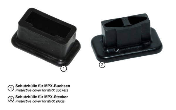 MPX-Schutzhülle Stecker/Buchse (5Stk)