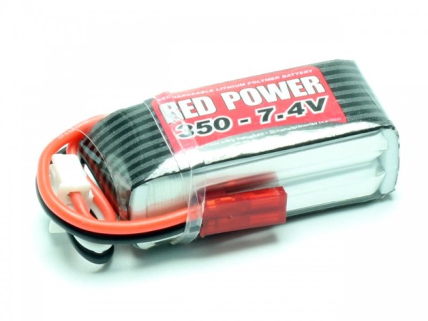 Lipo 7,4/350 25/C Red Power SLP