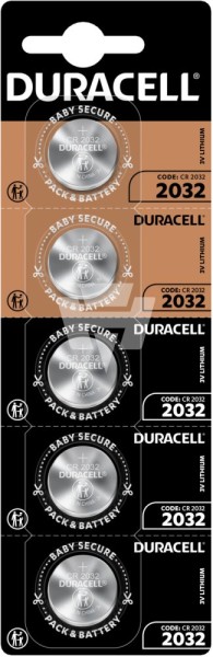 Knopfzelle 2032 Duracell Lithium 3V (1Stk/Batterie)