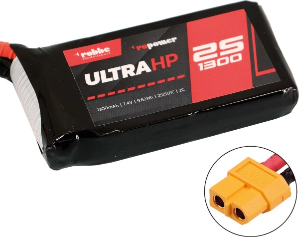 Lipo 7,4V/1300Mah 25/50c Ro-Power Ultra HP