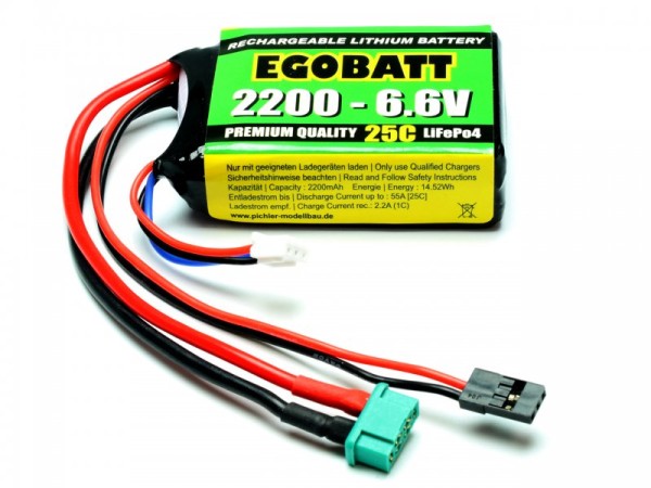 LiFe 6,6V/2200Mah (25C) EGOBATT