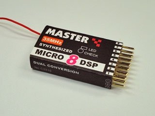 Empfänger Micro 8 DSP Synth 40 MHz